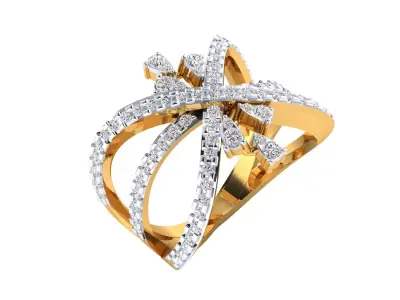  Women Ring Render 3dm STL MTL SLC JCD OBJ FBX Details 3D print model 59