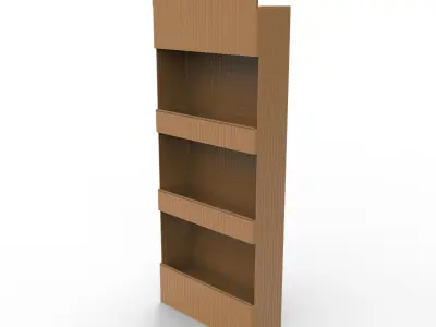 Point of Sale Cardboard Display Stand Texture