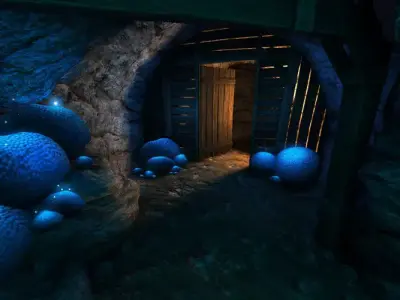 Cave Creator Low-poly 3D model