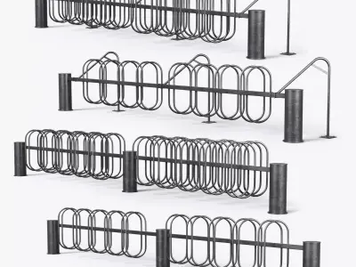 Bicycle Parking 3D model