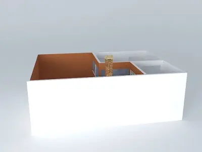 House exterior barbecue room Free 3D model