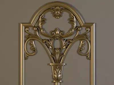 dekor ornament 3D model 58