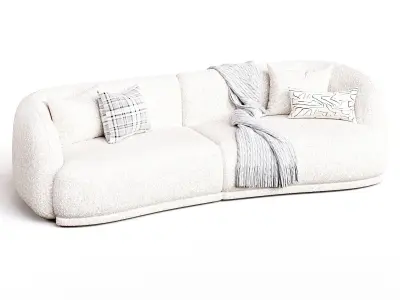 Sofa Ivoire Dantone Home 3D model