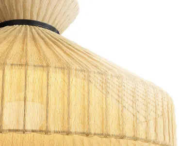Fabric Pendant Lamp 3D model