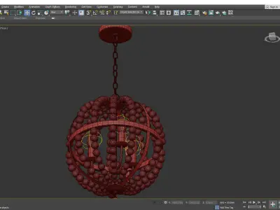 ROXY CHANDELIER Low-poly 3D model