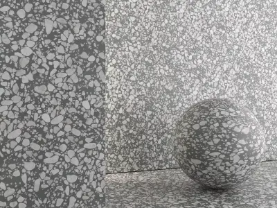 Terrazzo Material and Tile - Set 02 Texture