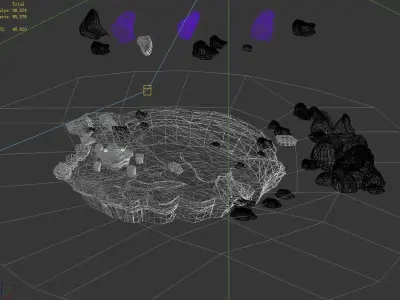 Unforgettable Forest - Stone Basin 34 3D model