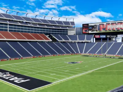 Gillette Stadium 3D 3D model