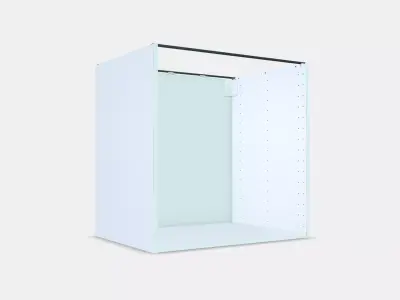 METOD Base cabinet frame Low-poly 3D model