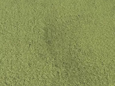 Green Carpet PBR Texture Texture