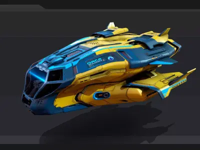 SF - ORCA Explorer Low-poly 3D model