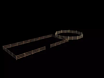 Breyer Horse Corral 02 3D model