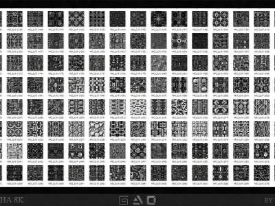 Collection Of Sci-Fi 8k Texture
