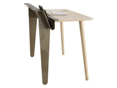 Piano Desk Design By Joao Teixeira 3D model
