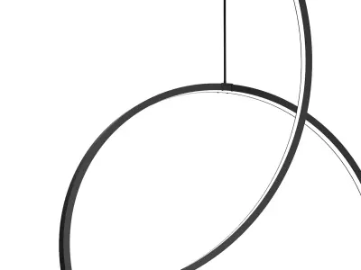 Hoop pr S Hanging Lamp by Forstlight 3D model
