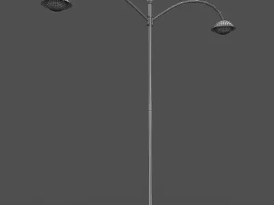Streetlight street lamp 3D model