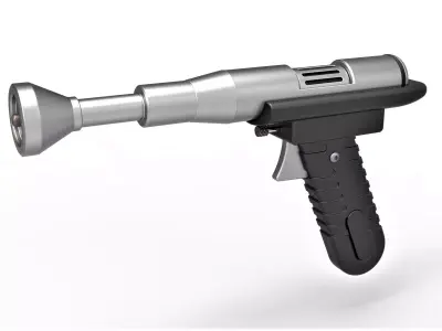 Blaster pistol KYD-21 from Star Wars Attack of the Clones 3D model