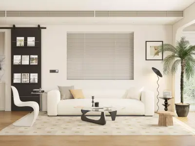 Nice Little Living Room No1 3D model