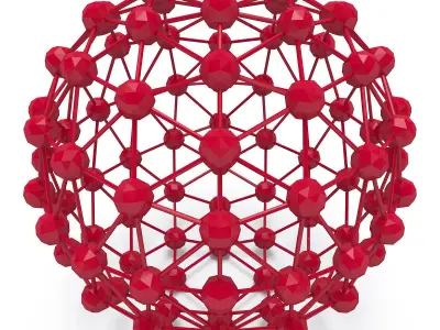 Futuristic Sphere Shape 3D Printing Model 3D print model