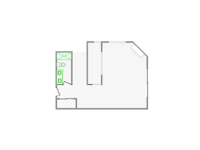  Detailed Interior Sketch  - 501-1000 SF - Xactimate 3D model