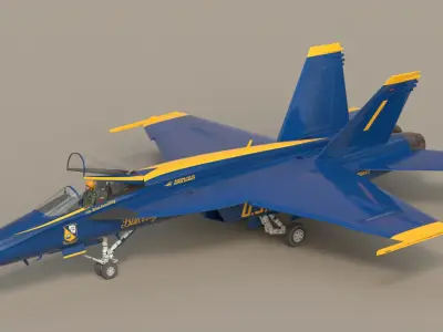  Blue Angels F18 Super Hornet SC 