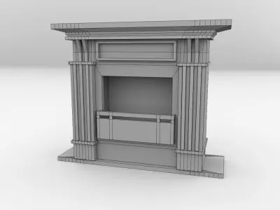 Fireplace 3D model