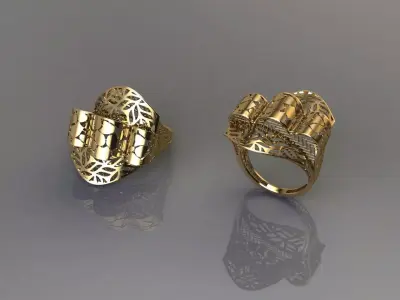 turtorial ring 3D print model