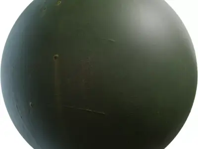 Olive Green Painted Metal  Texture