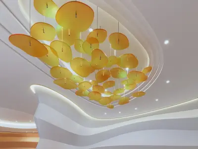 Hotel Lobby 02 Interior 3D model