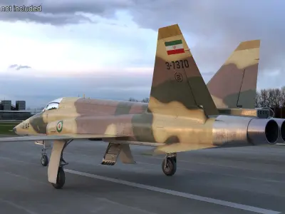  Iranian Aircraft HESA Saeqeh without Arm 