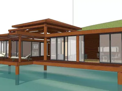 Creative Design-Holiday Cabin-0147 3D model