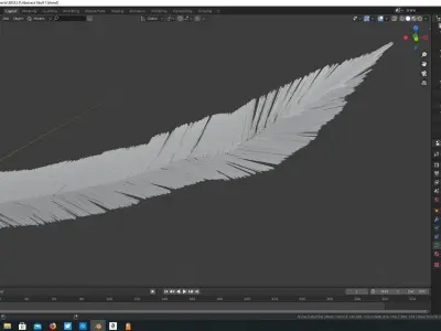 Aztec Skull King with wings 3D model