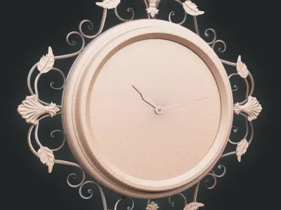 Edinburgh clock 3D model