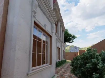 Classical Villa 3D model purchase
