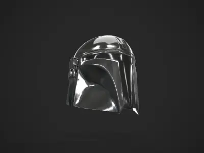 The Mandalorian - Din Djarin Helmet 3D model