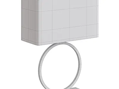 Rhys Brass Table Lamp By Arhaus 3D model