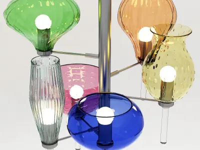 vintage SO 6L vertical 3D model