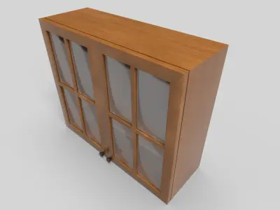 Kitchen Cabinet CG2 3D model