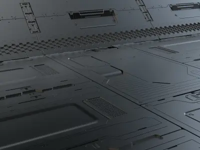 Sci-Fi Panels Volume 1 3D model