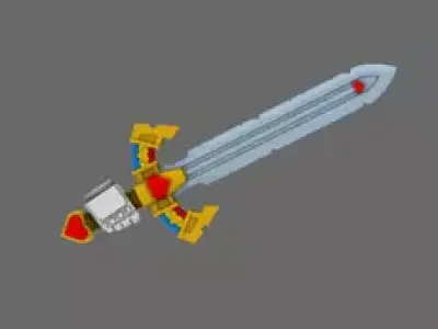 Pride Marines Power Sword 3D print model