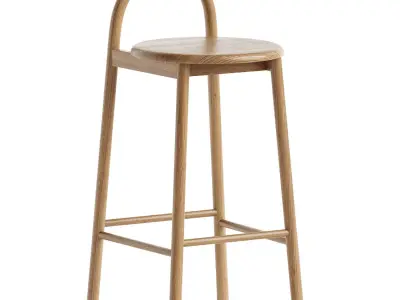 Bobby Bar Stool 3D model