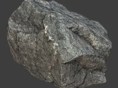 Sierra Stone Low-poly 3D model