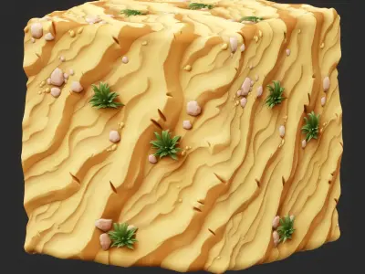  Stylized Sand Seamless Texture Texture