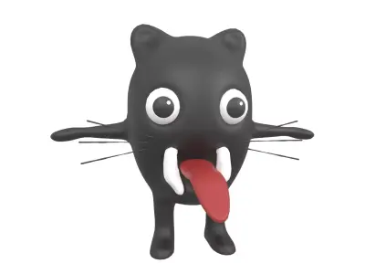 Aliens Monster v1 001 Low-poly 3D model