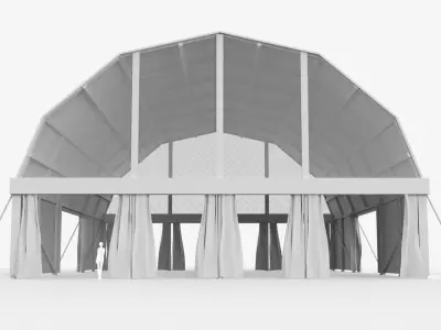Festival Tent 3D model