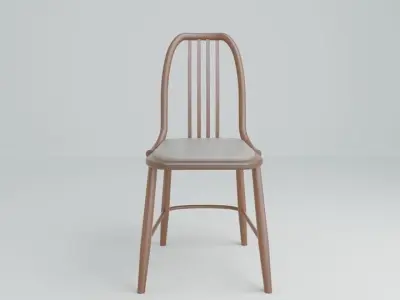 dining chair Free low-poly 3D model