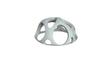 SciFi Cube Object No 51514 Low Poly Shape Low-poly 3D model