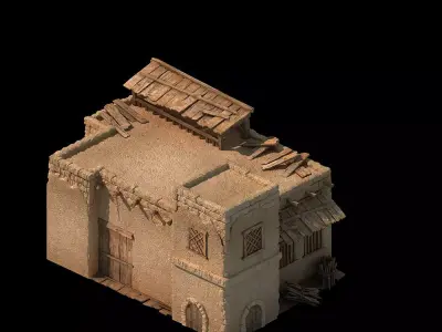 dirt House house 3D model