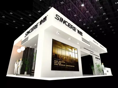 Exhibition - Area - 14X9-3DMAX200-011 3D model