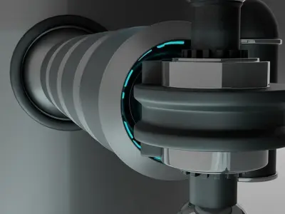 Robot Worker 3D model